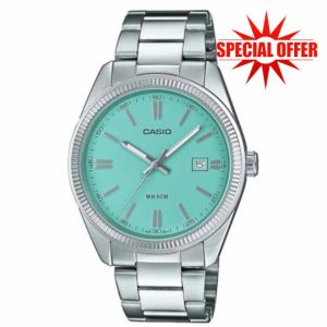Casio - Men's Bracelet Watch MTP-1302PD-3AVEF - Steel - Silver - 38.50 mm