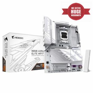 GIGABYTE B850 AORUS ELITE WIFI7 ICE Motherboard - AMD Ryzen 9000 Series CPUs