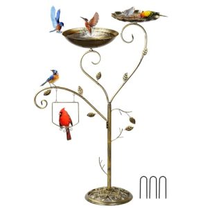 37 In Stand Bird Baths for Garden