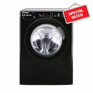 Candy CS148TWBB4/1-80 8kg Freestanding Washing Machine with 1400 rpm - Black - B Rated            [Energy Class B]