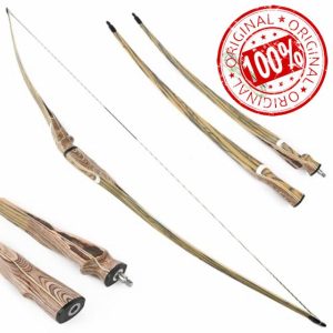 Archery Takedown Traditional Longbow Recurve Bow and Arrows Set