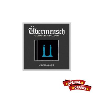 G-DRAGON Übermensch [JEWEL Ver.] GD 3rd Studio Album (Ver.6)