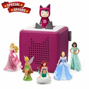 onies Ultimate Disney Princess Purple Toniebox Starter Set Bundle with 1 Creative Tonie