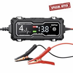 EAFCar 4Amp Car Battery Charger