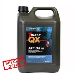 Triple QX ATF Dexron III 5L Automatic Transmission Power Steering Fluid 5 Litre