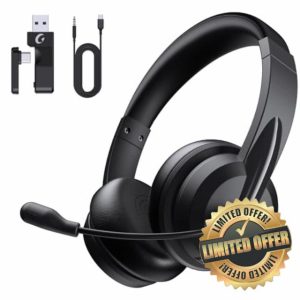 syndesmos Wireless Headset with Microphone
