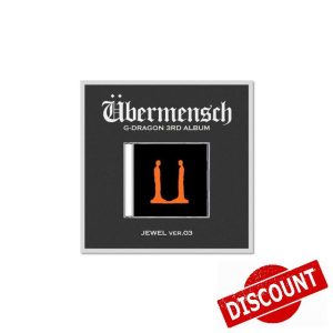 G-DRAGON Übermensch [JEWEL Ver.] GD 3rd Studio Album (Ver.3)
