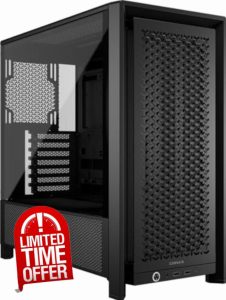 CORSAIR FRAME 4000D Modular Mid-Tower ATX PC Case – High Airflow