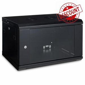 Platinum Enclosures 6u 600mm Deep Wall Mounted Data Cabinet 19 Inch Storage Rack for Home Office