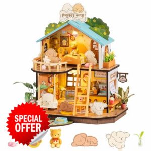 Rolife Model Kit - DIY Miniature House Kit for Adults