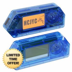 Transparent Blue Case for Flipper Zero
