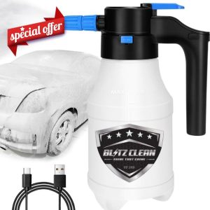 Snow Foam Battery Rechargeable Automatic Pressurising Sprayer Snow Foam Cannon Gun