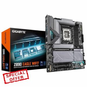 GIGABYTE Z890 EAGLE WIFI7 Motherboard - Supports Intel Core Ultra (Series 2) CPUs