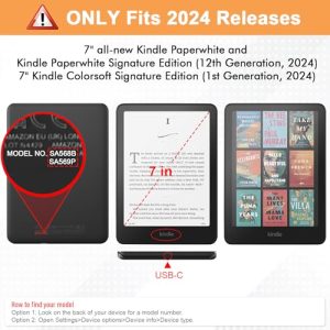 Slim Lightweight PU Leather Protective Cover with Auto Sleep/Wake