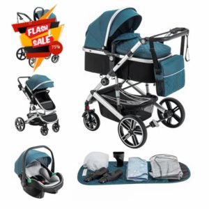 Kakbgee 3 in 1 Pushchair Travel System