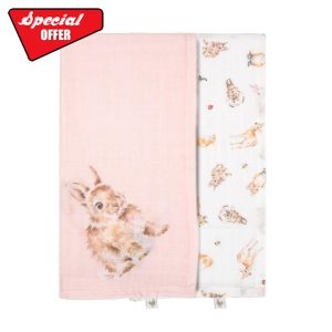 Wrendale Designs - Little Forest' Woodland Animal Muslin Gift Se
