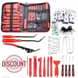 238Pcs Car Trim Removal Pry Tool Set Molding Panel Door Dash Interior Clip Ki