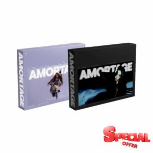 JISOO BLACKPINK AMORTAGE [ EXCLUSIVE EDITION 2 Ver Set ] 1st Mini Album (via DHL Express)