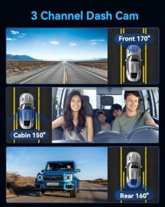 4K Full HD Dash Camera with 32GB SD Card