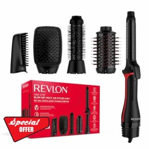 REVLON One-StepTM Blow-Dry Multi Air Styler 5-in-1 (Detachable Heads