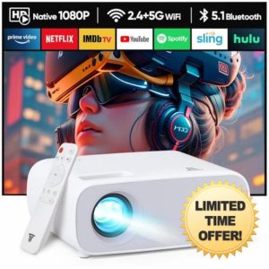ZDK 2025 New Mini Projector with 5G WiFi