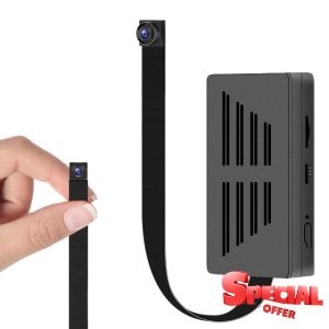 Biddsgg Mini Spy Camera with Motion Detection DIY Hidden Camera with 64G SD Card Motion Detector Suitable for Indoor and Outdoor Comprehensive Monitoring