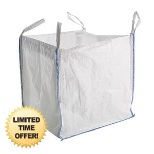 10x FIBC New Bulk Bags 1 Tonne Ton Builders Garden Waste Jumbo Storage Sack