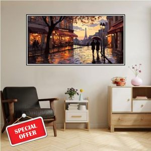 Paint by Numbers for Adults Paris Paint by Numbers Street Painting by Numbers Kits for Children Beginners