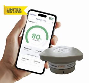 Magnus HAWKi Smart Oil Tank Level Monitor Radar Gauge - Bluetooth Connection to Phone App
