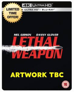 Lethal Weapon Steelbook [4K Ultra HD] [1987] [Region Free]