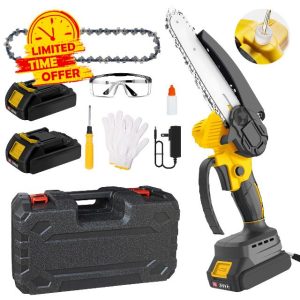 6-Inch Mini Chainsaw