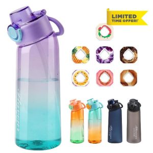 Metyniete Air Water Bottle with 7 Flavour Pods
