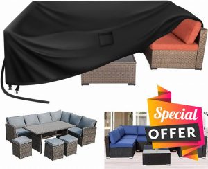 Kovshuiwe 250x250x90cm Large Garden Furniture Covers