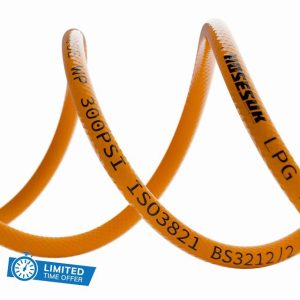 8mm (5/16") ID Propane Butane Gas Hose Pipe LPG Camping Caravan BBQ Gas Bottle 20 Metre