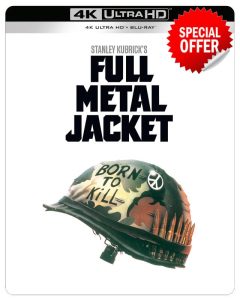 Full Metal Jacket Steelbook [4K Ultra HD] [1987] [Region Free]