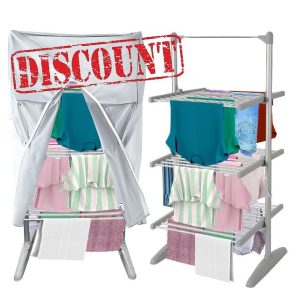 PowerDri Heated Clothes Airer – Efficient Indoor Laundry Dryer with Adjustable Settings