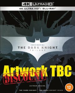 The Dark Knight Trilogy 20th Anniversary Steelbook Collection [4K Ultra HD][2005] [Region Free]