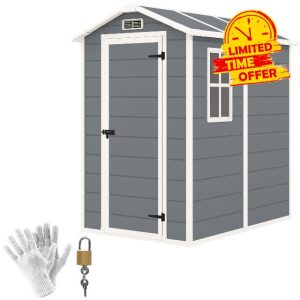 Outsunny 4 x 6ft Garden Shed