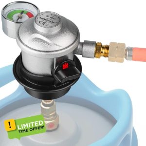 Jeebel Gas Pressure Regulator for Gas Bottles