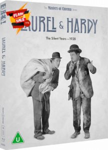 LAUREL & HARDY: THE SILENT YEARS (1928) 10 Silent Shorts with Stan Laurel & Oliver Hardy (Masters of Cinema) Limited Edition Two-disc Blu-ray