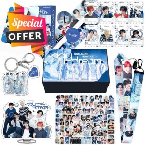 GUOBAOROUA ENHPY DAYDREAM Album Gift Set| K-pop Merch Photocards | Peripheral Lanyard Sticker Small Card Set|