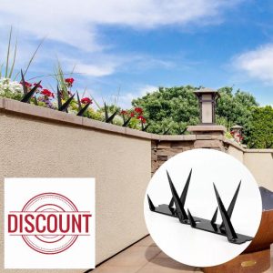 Deterrent Fence Wall Spikes with Screws Security Fence Spikes Metal Anti Climb Spikes Security Fence Spikes
