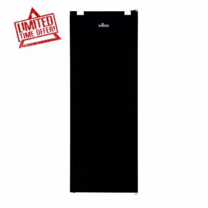 Willow WTL55B 241L Freestanding Tall Larder Fridge with Mark-Proof Finish