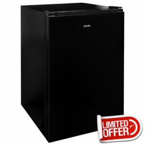 Abode Under Counter Freezer 48cm Wide Freestanding Black 60 Litre with 3 Drawers