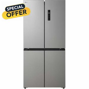 LG GMM41MSBEM side-by-side refrigerator Freestanding 474 L E Silver            [Energy Class E]
