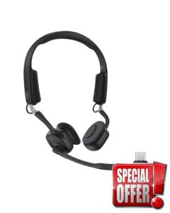 SHOKZ OpenMeet UC Bone Conduction Headset with USB-C adapter