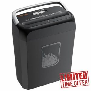 Bonsaii 6 Sheet Cross Cut Paper Shredder