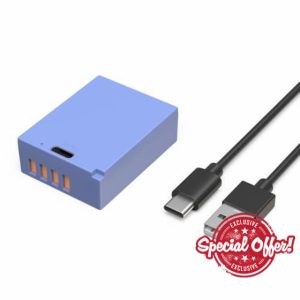 SMALLRIG NP-W126S Battery 1050mAh USB-C Camera Battery for Fujifilm X100 IV