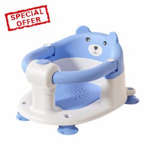 UBRAVOO Baby Bath Seat for Babies 6 Months Plus.Cute Bear Non-Slip Baby Bath Chair for Babies Sitting Up