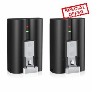 PoweLyt 2 Packs for Ring Battery 6040mAh Replacement Video Doorbell Battery Compatible with Video Doorbell 2/3/4/3 Plus